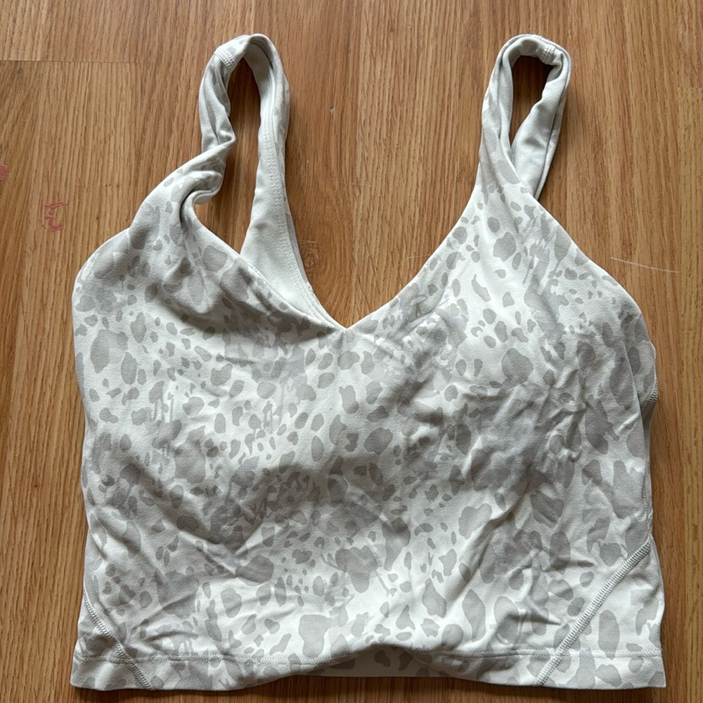 Lululemon cropped aligned tank
